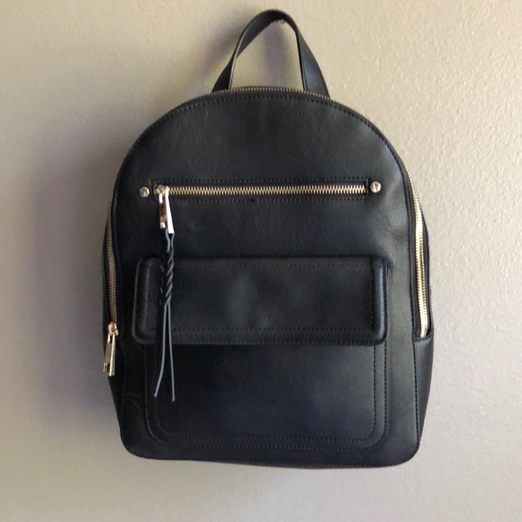 gap leather backpack